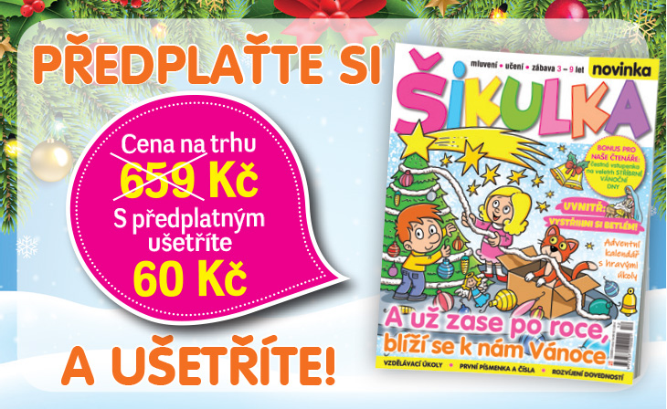 promo předplatného časopisů